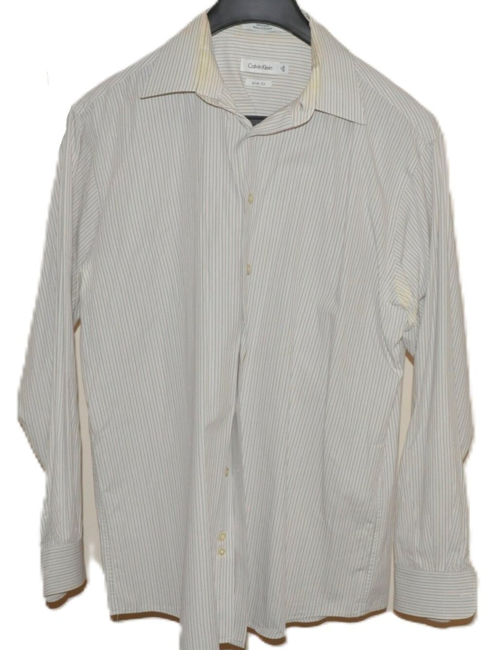 Calvin Klein Men's Striped Dress Shirt
